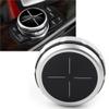 Three T Car Auto Center Console Multimedia Control Buttons Knob Trim for BMW X1 X3 X5 X6 IDRIVE,Cross view 2