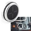 Three T Car Auto Center Console Multimedia Control Buttons Knob Trim for BMW X1 X3 X5 X6 IDRIVE,Cross view 3