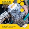 Gtechniq Bike Microfiber Wash Mitt | Ultra Low-Friction Glide, Inner Foam Core Holds High Volume of Wash Suds, Polyester Fibers Capture and Release Contaminants, Minimizes Swirls, Durable view 3