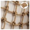 Rope Net for Kids, Playground Safety Nets Cargo Rope Ladder Truck Trailer Heavy Duty Netting Balcony Banister Stair Protection Fence Decor Grid (Size : 3 * 5m(10 * 16ft)) view 1