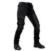LOMENG Winter Motorcycle Pants Riding Jeans Motorbike Racing Pants with CE Knee Hip Removable Armored for Men Black EU38 view 2