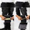 LOMENG Winter Motorcycle Pants Riding Jeans Motorbike Racing Pants with CE Knee Hip Removable Armored for Men Black EU38 view 3