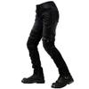 LOMENG Winter Motorcycle Pants Riding Jeans Motorbike Racing Pants with CE Knee Hip Removable Armored for Men Black EU38 view 4