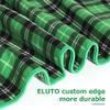 ZTBH Portable Blanket Warm Electric Car Blanket USB Heated Throw Blanket Car Blanket Winter Cold Green Blanket view 3