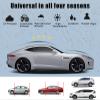Eoacvey Car Front Windshield Cover, Ice Protection Foils, Winter Windshield Cover for Ice and Snow Sunshades Protector with Side Wing Mirror Cover for SUV Car, Four Seasons Use view 3