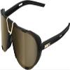 100% WESTCRAFT - Soft Tact Black - Soft Gold Mirror Lens view 1