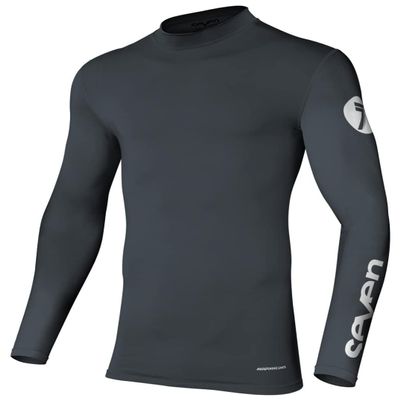 Seven Zero Compression Jersey (Charcoal, Small)