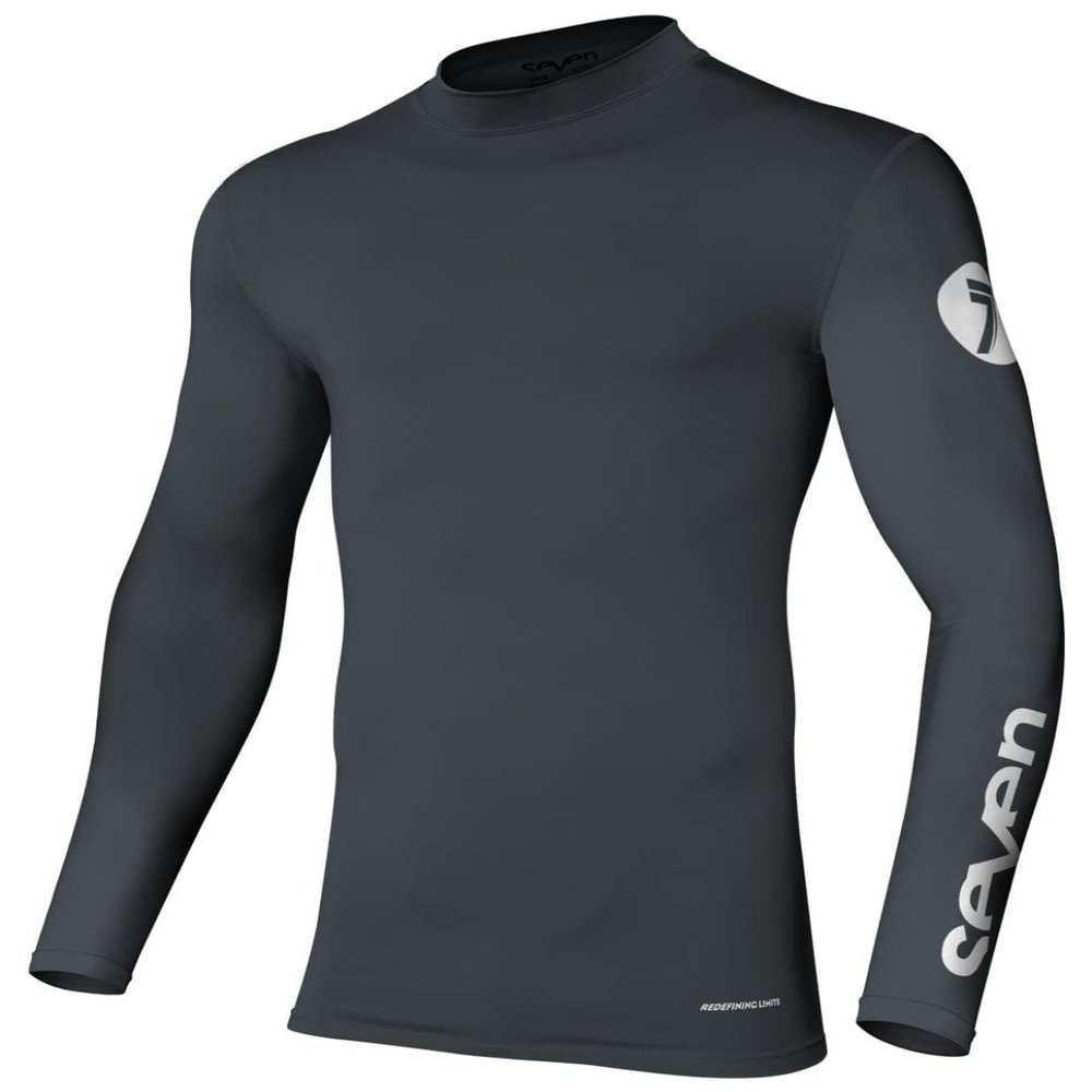 Seven Zero Compression Jersey (Charcoal, Small)