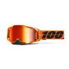 100% ARMEGA Premium Protective Sport Goggles with Ultra HD Lens & Nose Guard (CW2 - Mirror Red Lens) view 1