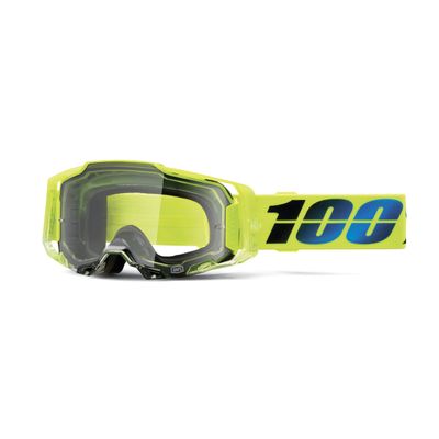 100% ARMEGA Premium Protective Sport Goggles with Ultra HD Lens & Nose Guard (Koropi - Clear Lens)