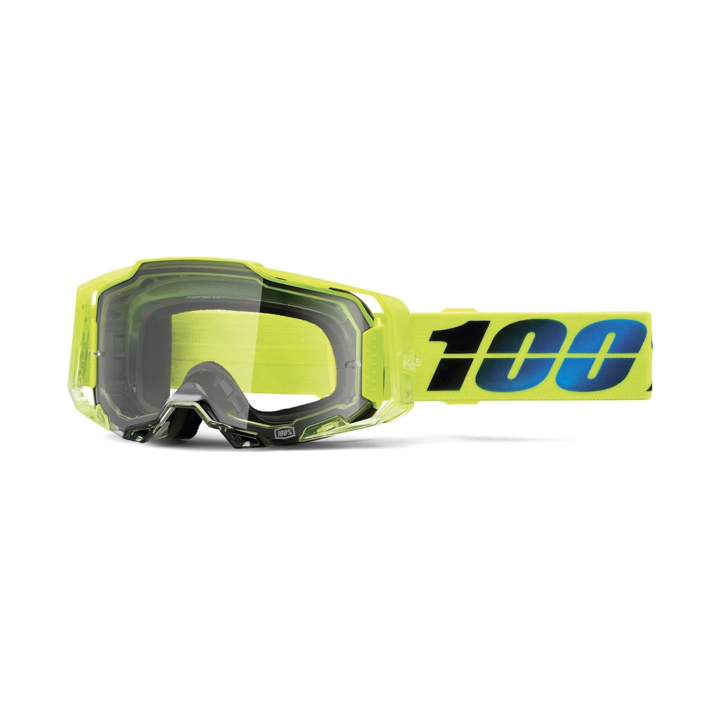 100% ARMEGA Premium Protective Sport Goggles with Ultra HD Lens & Nose Guard (Koropi - Clear Lens)