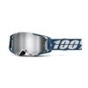 100% ARMEGA Premium Protective Sport Goggles with Ultra HD Lens & Nose Guard (Albar - Mirror Silver Flash Lens) view 1