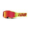 100% ARMEGA Premium Protective Sport Goggles with Ultra HD Lens & Nose Guard (Solaris - HiPER Mirror Red Lens) view 1