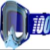 100% ARMEGA Premium Protective Sport Goggles with Ultra HD Lens & Nose Guard (Royal - Clear Lens) view 1