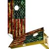 Cornhole Board Vinyl Wrap Decals (Set of 2) Patriotic Bean Bag Toss Wrap Stickers (Brick) view 1