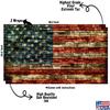 Cornhole Board Vinyl Wrap Decals (Set of 2) Patriotic Bean Bag Toss Wrap Stickers (Brick) view 2