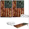 Cornhole Board Vinyl Wrap Decals (Set of 2) Patriotic Bean Bag Toss Wrap Stickers (Brick) view 3
