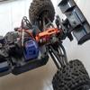 Raide 1/10 EREVO 2.0 E-REVO SUMMIT E REVO 7075 Aluminum Alloy Rear Chassis Brace - Orange view 3