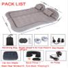 Onirii Inflatable SUV Air Mattress Thickened Flocking Inflatable Car Camping Travel Air Mattress with 2 Pillows & Air Pump,Portable Car Sleeping Bed for SUV|MPV|Minivan view 3