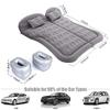 Onirii Inflatable SUV Air Mattress Thickened Flocking Inflatable Car Camping Travel Air Mattress with 2 Pillows & Air Pump,Portable Car Sleeping Bed for SUV|MPV|Minivan view 4