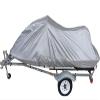 Silver PWC Jet Ski All-Weather Canvas Travel Cover for Yamaha FX Cruiser High Output (FX1100AE) 2006 Waverunner view 1