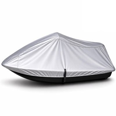 Silver Storage PWC Jet Ski All-Weather Canvas Travel Cover for Kawasaki Ultra 300X 300LX Deluxe 2011 2012 2013