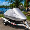 Silver PWC Jet Ski All-Weather Canvas Travel Cover for Yamaha FX Cruiser HO (FY1800AK) 2011 Waverunner view 3