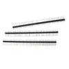 100pcs 40 Pin 1x40 Single Row Male 2.54 Pin Header Connector STRI Black ST view 1