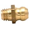 20pcs M6 Pitch 1mm Male Brass Grease Zerk Nipple Fitting for Grease Gun Machine Tool Accessories view 2