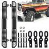 Vgoohobby Aluminum Side Pedal Step Foot-Plate Pedal Running Board Compatible with Traxxas TRX4 Defender Bronco 1/10 RC Crawler Car Hop-ups Parts view 2