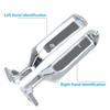 VKVXCLON Interior Door Handle All Metal Handle Compatible with Ford Bronco F150 F250 F350 F53 F59 F800 1987-1996 Front Rear Left and Right Side Replaces# 77178 E7TZ-1522601-A (Silver) view 2
