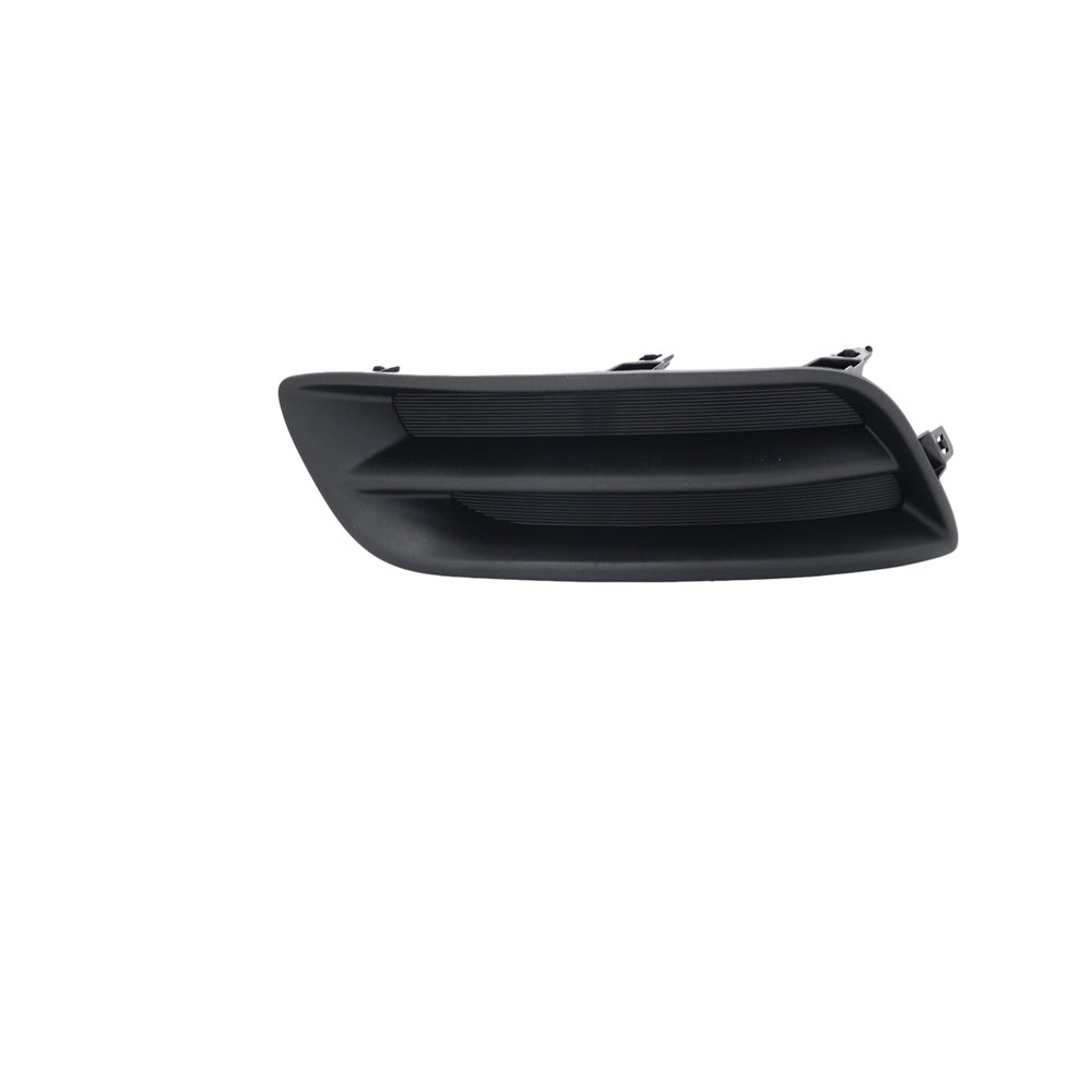 CarPartsDepot Fog Light Cover Grille Bezel Without Fog Light Hole Primed Black Plastic Compatible With Sentra 2013 2014 2015 Fit 622573SH0B Front Driver Left Side