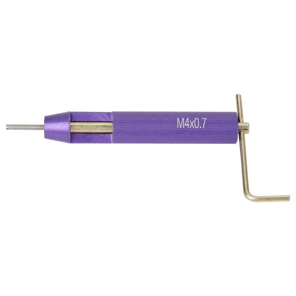 50pcs Thread Repair Installation Kit M4 x 2D Stainless Steel Thread Inserts Used in Low Strength Materials Improve Connection Condition