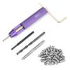 50pcs Thread Repair Installation Kit M4 x 2D Stainless Steel Thread Inserts Used in Low Strength Materials Improve Connection Condition view 2