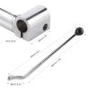 Gear Lever for to Hand Control Metal Shifter with 135 Degree Angle Compatible with Multiple view 2