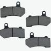 AHL Semi-metallic Front Brake Pads Set for HARLEY FLHR FLHRC FLTR FLTRX FLTRU FLHTC FLHTCU FLHT FLHTK FLHX FLHTCUTG FLHXXX VRSCA VRSCB VRSCAW VRSCR VRSCD VRSCDX VRSCX V-Rod Road King Glide Ultra view 1