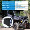 Foruly 710004492 Headlight Switch for CAN-AM Maverick X3, Defender HD5/HD8/HD10, Maverick Trail & Sport, Traxter HD8 8 Pin 20A Blue LED Light view 4