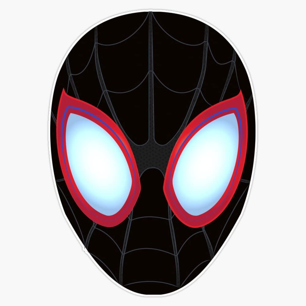 Vision Signs Miles Morales Sticker Bumper Sticker Vinyl Decal 5In, VISION-XMAS-STICKERS-1217