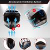 WOW Youth Kids Motocross BMX MX ATV Dirt Bike Helmet Dragon Blue + Goggles + MG Youth Blue Glove Bundle view 4
