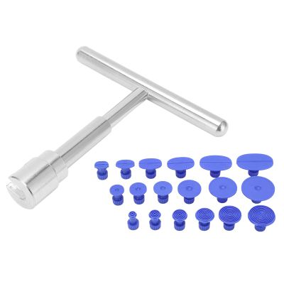 Dent Remover Kit, Wide Applications Dent Removal T Bar Hand Tool for Auto Body Damage Repair