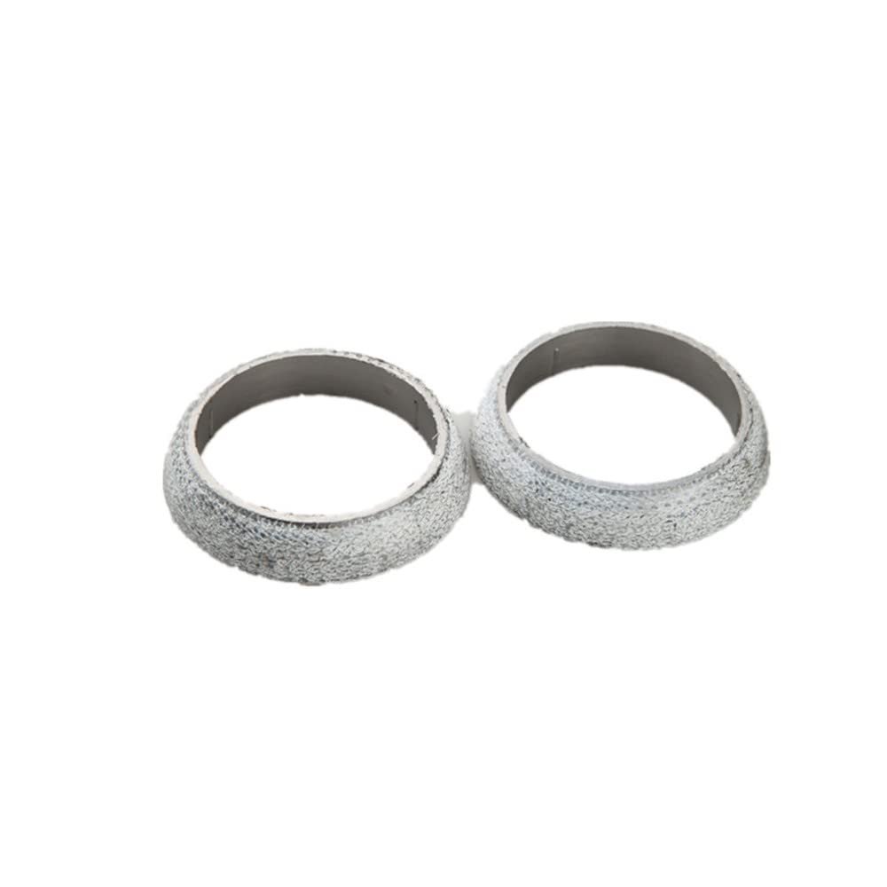 ADLERSPEED 2.5" Graphite Exhaust Pipe Flange Donut Gasket 2PCS