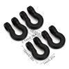 INJORA Metal Bumper D-Ring Tow Hook 4Pcs Mini Tow Hook for 1/24 RC Crawler Car Axial SCX24 Upgrade Parts, 7X10mm view 3