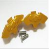 for UDR 1/7 Unlimited Desert Racer 8567 Traxxass 2pcs Aluminum Front Or Rear Brake Calipers Gold view 3