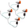 RainMan S 4PCS Motorcycle Turn Signal Lights Indicator Lights Replacement for Honda Kawasaki Suzuki Yamaha 12V view 1