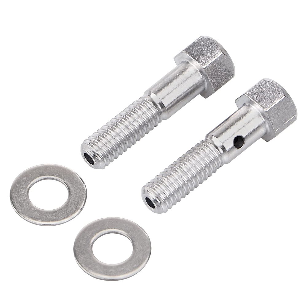 BID4ZE Motorcycle 3/8" x 16 x 1-3/4" Breather Bolts for Harley Dyna FXDL FXD FXDWG Softail Custom FXSTC Sportster 883 1200 XL