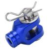Keenso Rear Brake Clevis, Aluminum Motorcycle Rear Brake Pedal Clevis YZ125 250 YZ250F YZ125X YZ450FX WR450F(A (Blue)) view 3