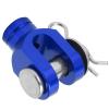 Keenso Rear Brake Clevis, Aluminum Motorcycle Rear Brake Pedal Clevis YZ125 250 YZ250F YZ125X YZ450FX WR450F(A (Blue)) view 4