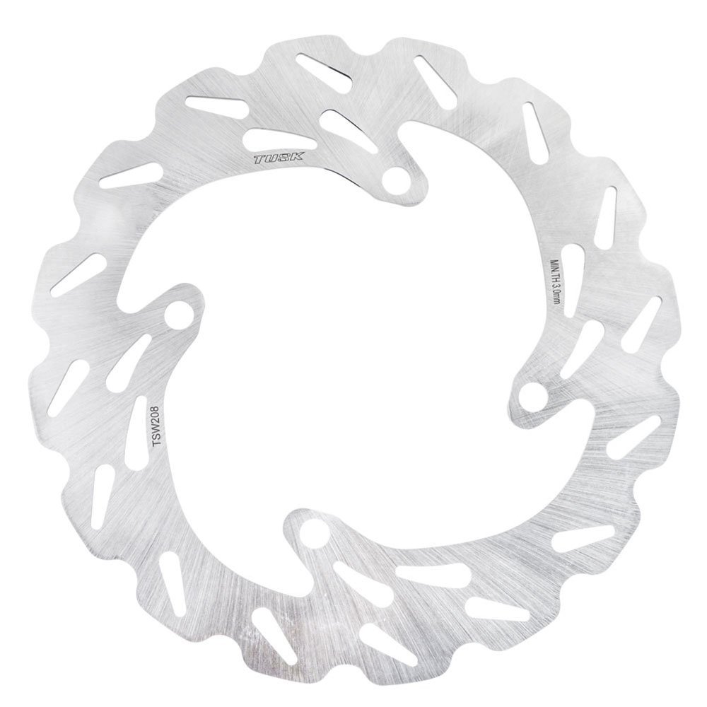 Tusk Stainless Steel Typhoon Brake Rotor, Rear For Kawasaki KX250 X 2021-2022