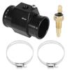 X AUTOHAUX 1 Set Car Engine Coolant Temperature Sensor Switch Radiator Hose Fitting Adapter 38mm 200'F On-185'F Off view 1