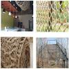 Hynet Child Safety Net, Kids Balcony Net Protection Fence Decor Climbing Woven Rope Truck Cargo Trailer Netting Net Mesh Nets, for Swing Treehouse Hammock (Size : 2 * 2m(7 * 7ft)) view 2